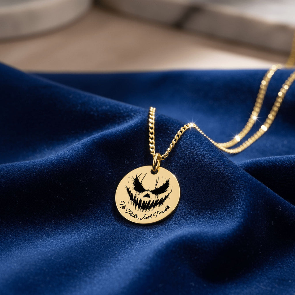 Wicked Grin Cuban Necklace