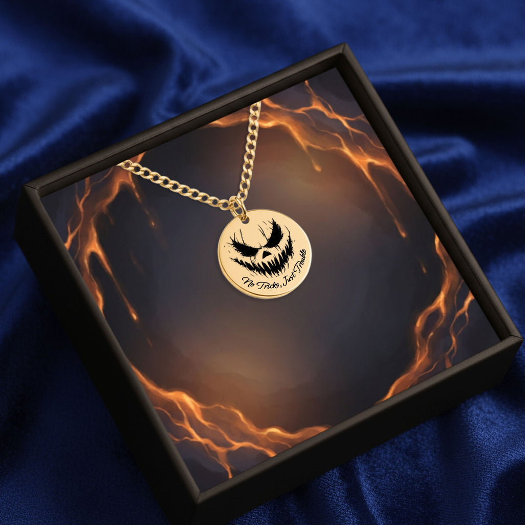 Wicked Grin Cuban Necklace