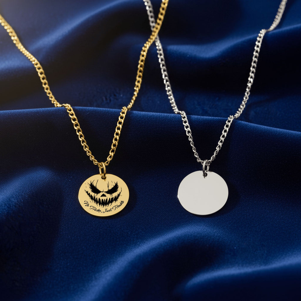 Wicked Grin Cuban Necklace