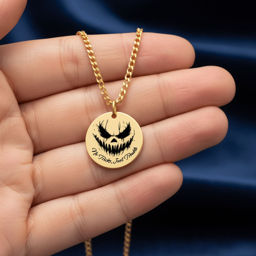 Wicked Grin Cuban Necklace
