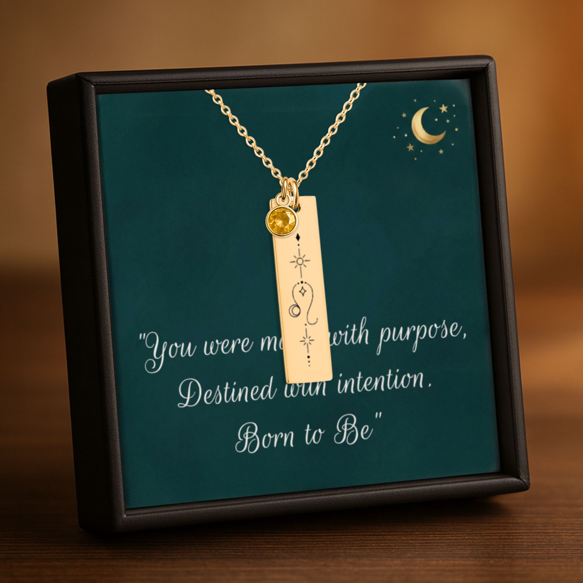 Where Fire Meets the Stars Necklace