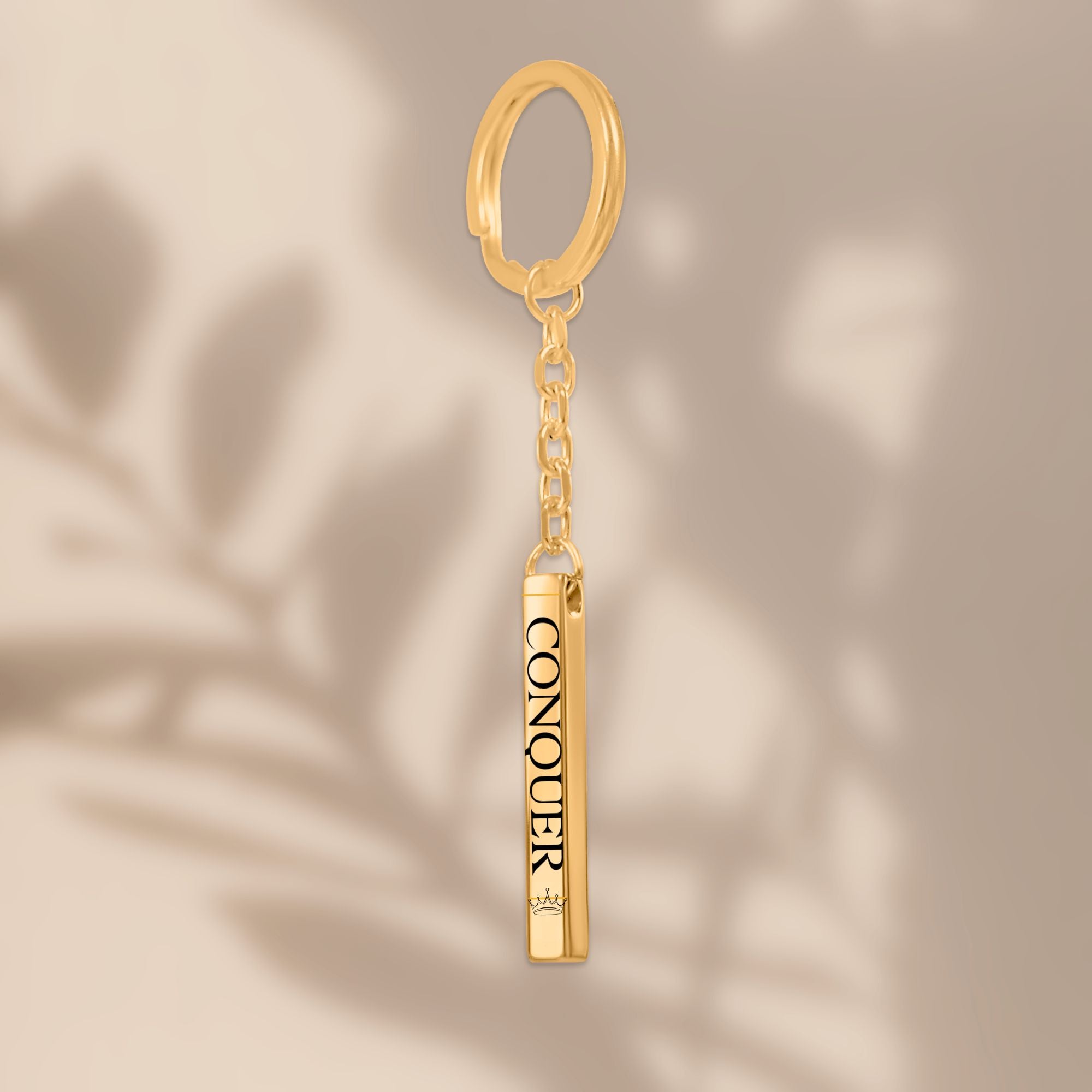 Crowned to Conquer Keychain
