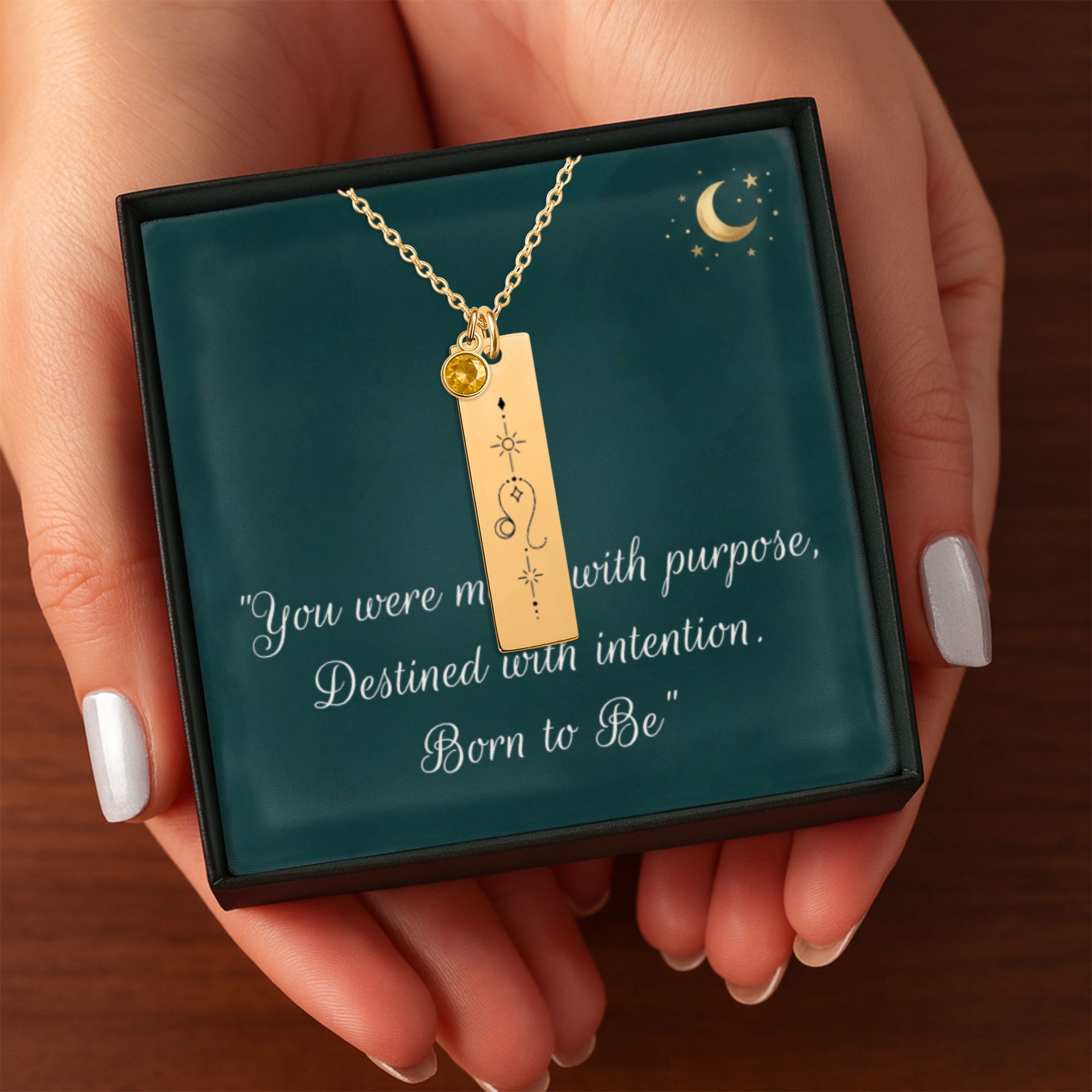 Where Fire Meets the Stars Necklace