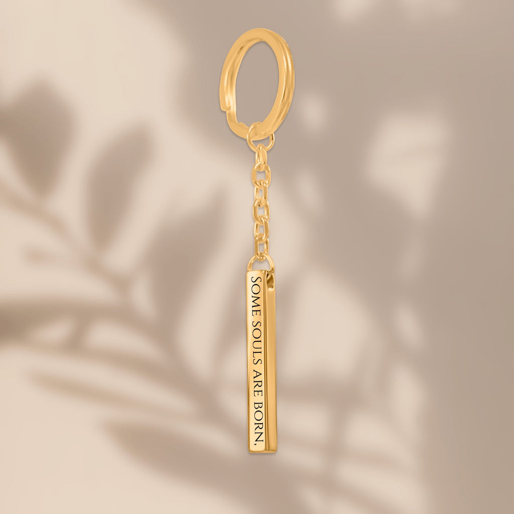 Dark by Design 3D Bar Keychain