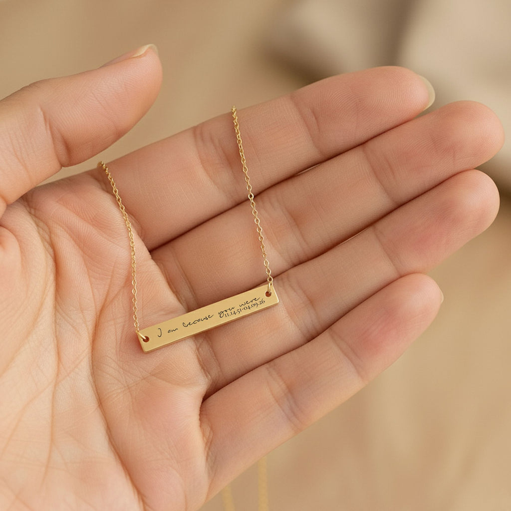 Because You Were Necklace