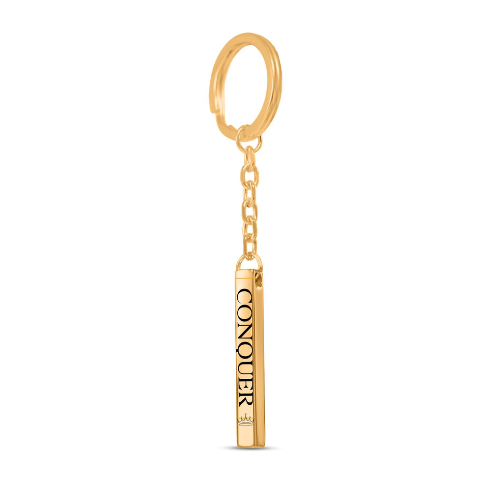 Crowned to Conquer Keychain