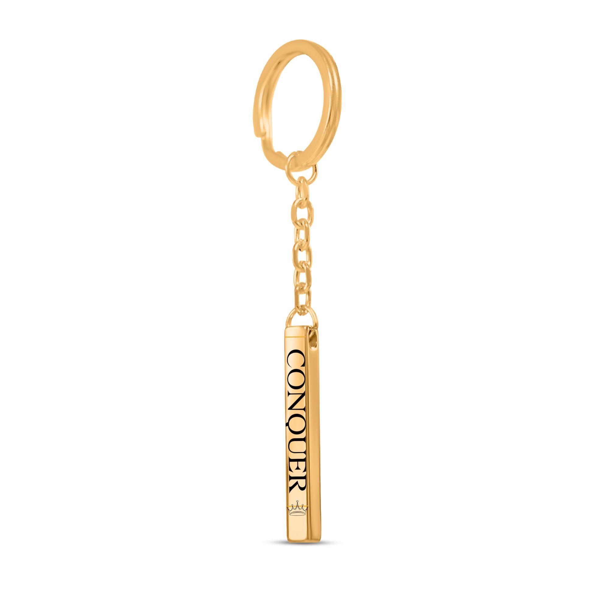 Crowned to Conquer Keychain